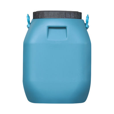 50L正方形の青いプラスチック バレルのドラム取り外し可能なバケツ化学ISO9001