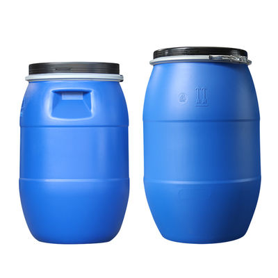 鉄リングが付いているプラスチック バレル125Lの耐久のプラスチック バケツのドラムのあたりのHDPE