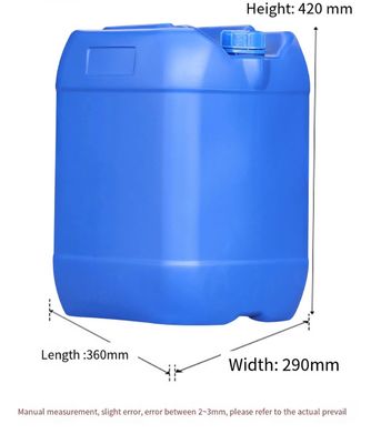 封じられたプラスチック化学容器のブロー形成30リットルのドラム