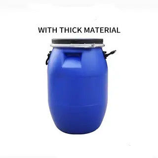 さびないプラスチック化学容器の貯蔵60Lの開いたヘッド円形