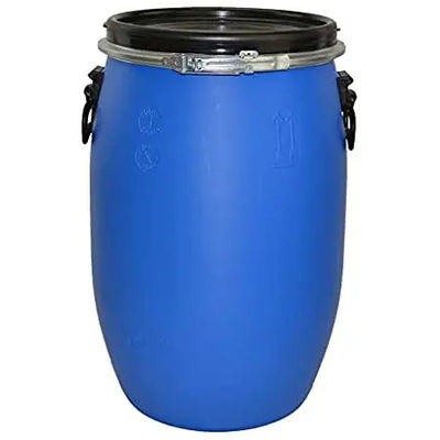 HDPEのプラスチック青い容器160Lの化学青いドラム バケツの開いた上