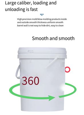 ペンキの1L/2L/5L/10Lプラスチック バケツはプラスチック バケツをカスタマイズした