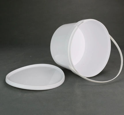 ふたのハンドルと透明な1L食糧貯蔵ドラム バケツのHDPE