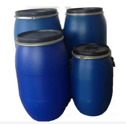青いプラスチックHDPEの食糧貯蔵ドラム開いた上のバレルの小樽394*880mm