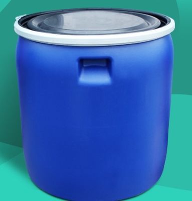 150L 鉄の輪 青の半切開丸いドラム プラスチック製の化学包装ドラム