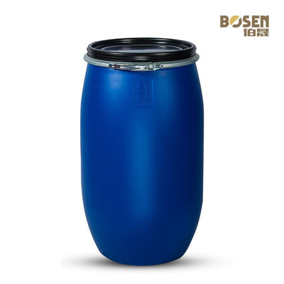 金属クランプ錠リングが付いているポリエチレン120Lの開いたヘッド プラスチック ドラム