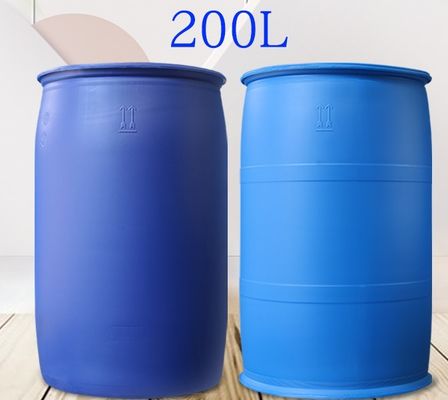 HDPE 200リットルの化学ドラムOEM/ODMの二重リング ドラム青