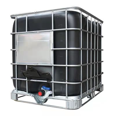 1000リットルのIBC 鋼鉄電熱外籠と黒い内容器 化学工業用