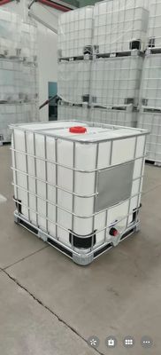化学HDPE IBCタンク正方形1トンのプラスチック タンク白いISO9001