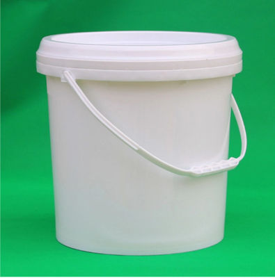 耐久のプラスチック オイル ドラムはふたが付いている円柱20Lプラスチック バケツを厚くした