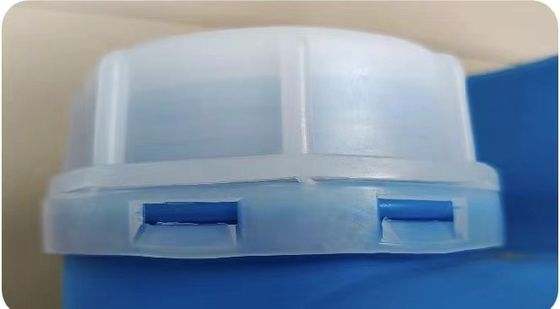 20リットル方形 閉ざされたプラスチックドラム HDPE 青いプラスチック化学ドラム
