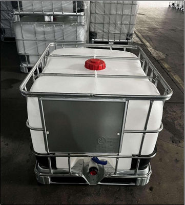 500L水平複合物 中型卸貨容器 完全な鋼パレットフレーム