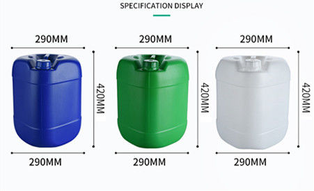 25L 小口密閉樽 酸とアルカリに耐える PE 厚いスタッキング樽 青い化学樽